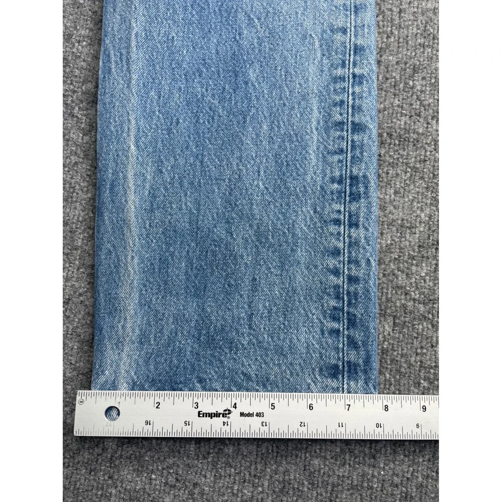 Levi's 501xx Jeans Mens 35x33 Blue Vintage Made in USA Straight Leg Light‎ Wash